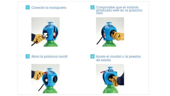 instrucciones exeltop Air Liquide