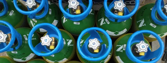 botellas Air Liquide