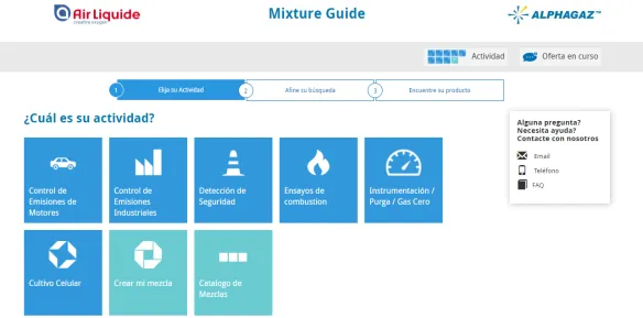 Mixture Guide Air Liquide