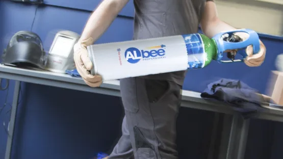 Albee Weld bouteilles de gaz