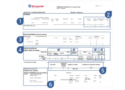 explicación factura - apéndice logístico