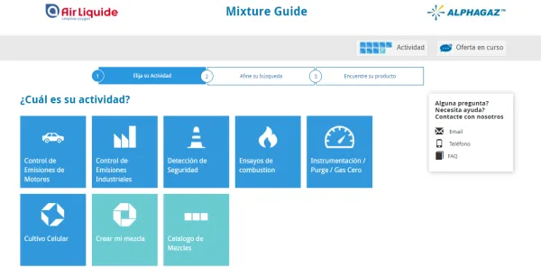 Mixture Guide Air Liquide